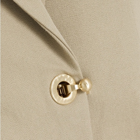 JONATHAN SIMKHAI | Beige Women's Blazer - Picture 4 of 7